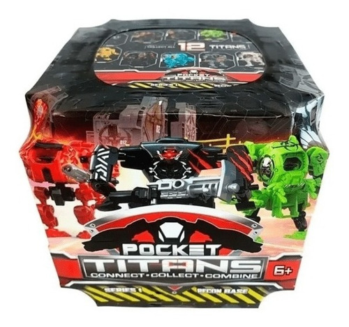 Pocket Titans Mini Titan Robot Coleccionable Sorpresa