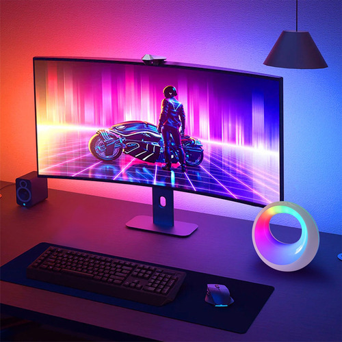 Lámpara De Escritorio Con Control Remoto Y Luz Nocturna