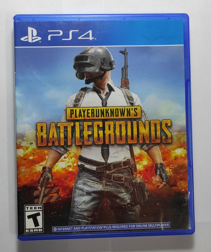 Playerunknown's Battlegrounds  Pubg  Ps4  Físico Usado