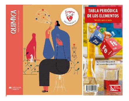 Paq. Imagina Química + Tabla Periódica, De Talanquer Artigas, Vicente / Mosqueira, Salvador. Editorial Castillo Macmillan / Patria, Tapa Blanda En Español, 2023