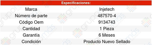 Valvula Iac 325i 6cil 2.5l 93/05 Injetech 8176310