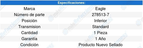 Soporte Motor Chevrolet Trax L4 1.4l 15-15 Eagle 3697067