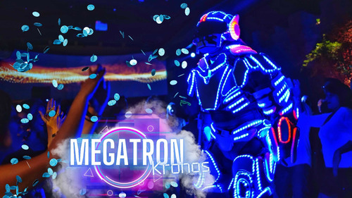Imagem 3 de 5 de Robô Megatron Para Festas E Eventos.