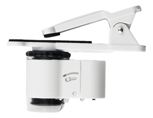 Microscopio De Bolsillo Con Luz Led Y Clip Para Teléfono