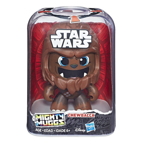 Star Wars Mighty Muggs Chewbacca #2 E2109 Cambia De Cara