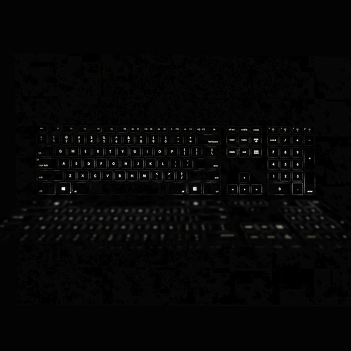 Imagen 4 de 10 de Teclado Inalámbrico Retroiluminado Pc/windows Ingles/ Matias