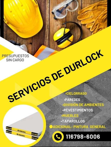 Colocacion De Durlock En Pilar Zona Norte 