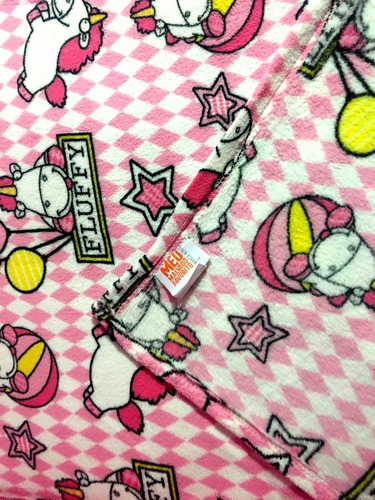 Imagem 4 de 6 de Manta Solteiro Inverno Rosa Unicórnio Agnes Minions Original