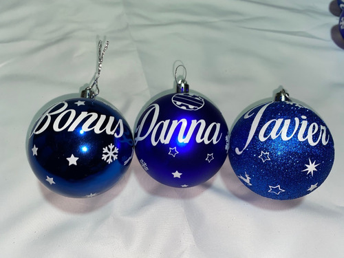 Esferas Bolas Navideñas Personalizadas