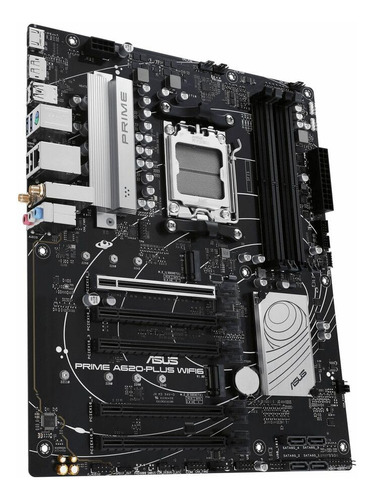 Motherboard Asus Prime A620-plus Wifi6 Amd A620 Amd Am5 Atx