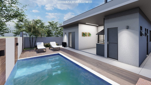 Imagem 12 de 27 de Pronta Para Morar!!! Casa Nova Em Condominio Terras De Atibaia, Portaria, Rondas E Area De Lazer.... - Ca01554 - 70084985