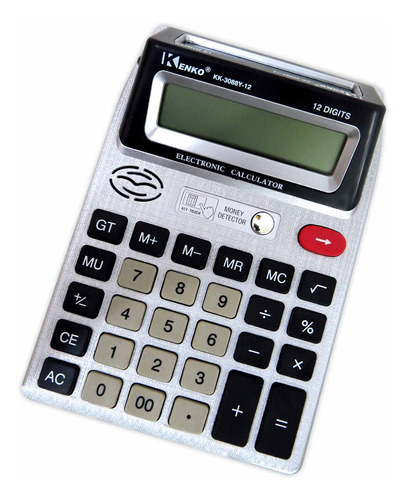 Calculadora Eletrônica 12 Dígitos Kenko