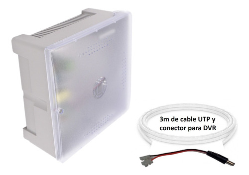 Fuente Para 4 Cámaras & Dvr 12v, Soporta Batería No Incluida