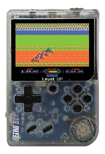 Imagen 1 de 2 de Consola Level Up Retroboy 8GB Standard  color transparente