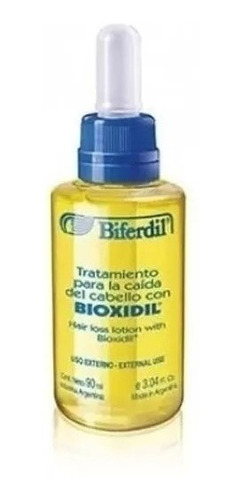 Loción Tratamiento Caída Del Cabello Biferdil Con Bioxidil
