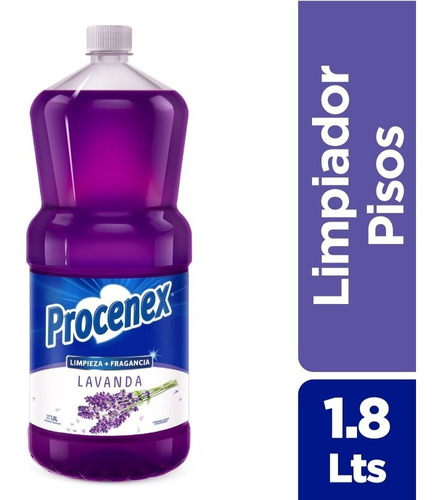 Procenex Limpiador Líquido De Pisos Lavanda 1,8l