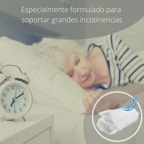 Cubrecolchon Impermeable 1 Plaza Funda Protectora 190x80