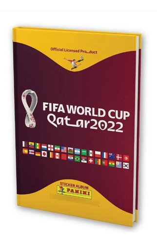 Album Tapa Dura Figuritas Mundial Qatar 2022 Original Panini