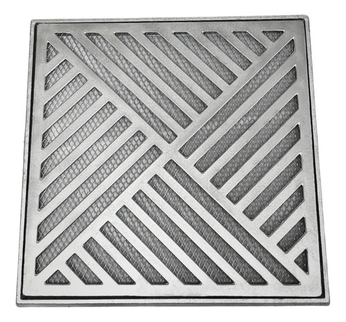 30x30 Reforçada Grelha Com Porta Grelha E Tela Anti Inseto