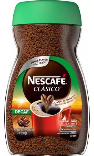 Nescafe Clasico Descafeinado