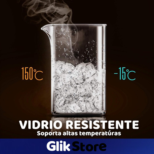 Cafetera Prensa Francesa Embolo Manual 1000ml Grande Calidad Negro