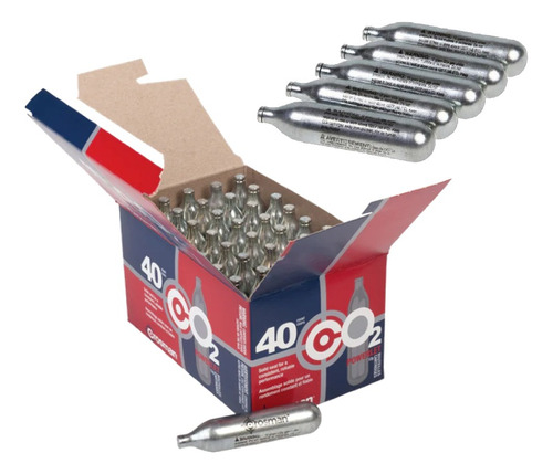 40 Tanques Co2 Crosman De 12 Gr Para Pistolas Deportivas