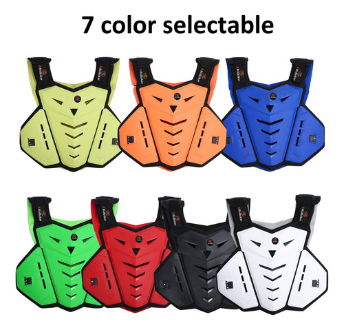 Chaleco Protector De Pecho Ridbiker -amarillo