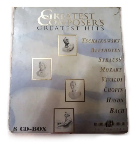 8 Cd Box - Greatest Composers (precio Por Los Ocho)