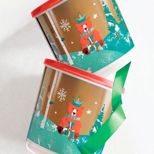 Poeme Navidad Tupperware Hermético 1.1 Lt