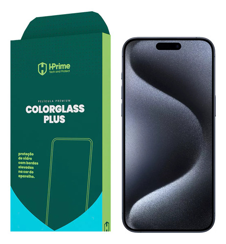 Película Hprime Colorglass 6d Plus Para iPhone 15 Pro Max