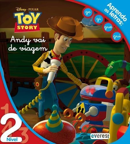 Libro Aprendo As Letras: Ge, Gi, Gue, Gui: Toy Story: Andy V