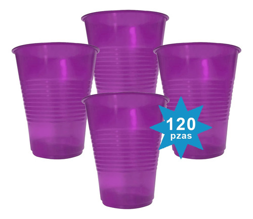 Vasos Desechables Primo Neón 470 Ml 120 Pzas