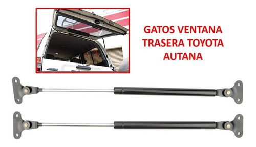 Amortiguadores Gatos Ventana Puerta Trasera Autana Burbuja