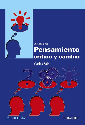 Libro Pensamiento Critico Y Cambio - Saiz Sanchez, Carlos