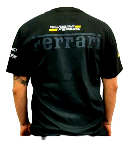 Remera Chomba Ferrari Team F1 Importada