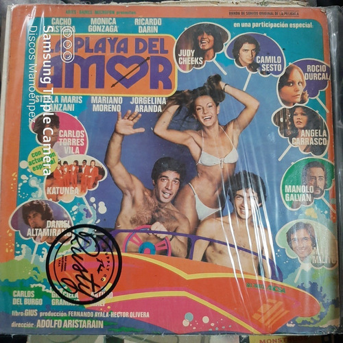 Vinilo La Playa Del Amor Torres Vila Mario Milito Durcal Bs1