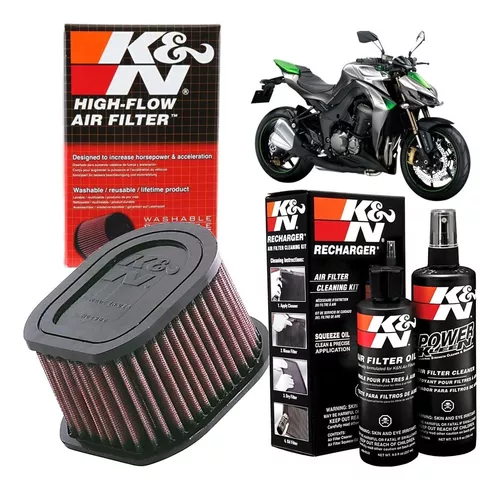K&N Sportluftfilter für Kawasaki Z750 Z1000 K&N Luftfilter KA-1003
