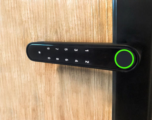 Imagem 2 de 7 de Fechadura Digital Biometrica Primebras Bluetooth App Ttlock