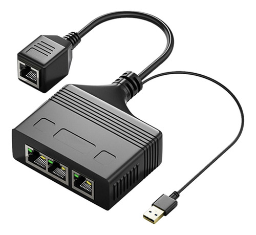 Cabo Divisor Ethernet Rj 45 De 1 A 4 1to4 1000mbps Fêmea