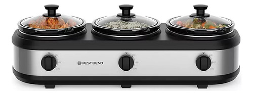 Olla De Coccion Lenta Electrica Triple West Bend 3 De 2.5 Qt