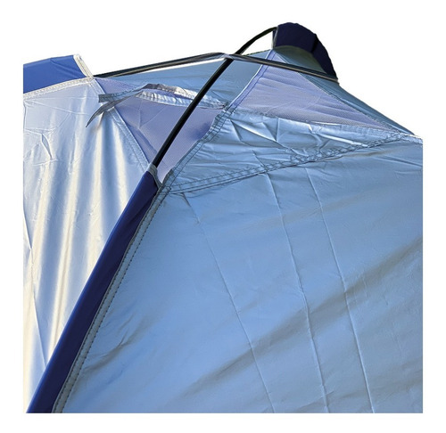 Imagen 5 de 9 de Carpa 4 Pers Doi Basic Camping Alumizada Con Uv Tex V Unica