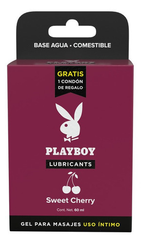 Imagen 2 de 4 de 3 Pack De Playboy Lubricants Sexy Cherry 60ml C/u