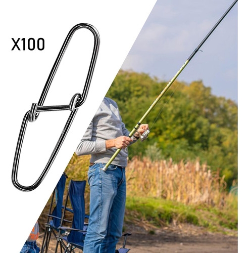 100x Conector De Pesca A Presión, Herramienta De Modelo 0