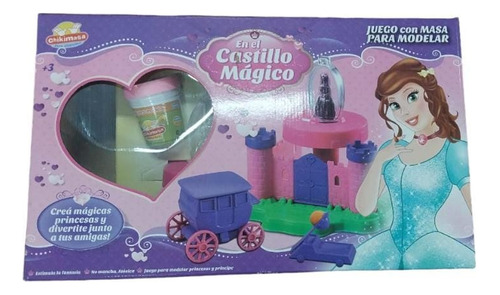 Juego Masa Para Modelar En El Castillo Mágico Chikimasa