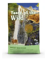 Comprar Alimento Taste Of The Wild Rocky Mountain Feline Para Gato Sabor Venado Asado Y Salmón Ahumado En Bolsa De 6.3kg