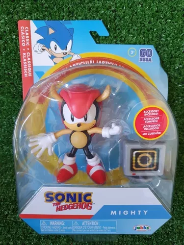 Boneco Sonic Classic Azul Personagem Action Figure Articulado