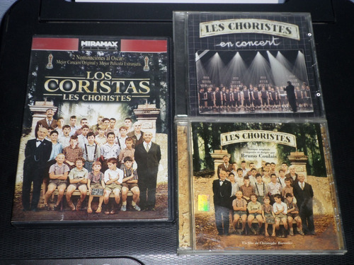 Los Coristas-coleccion Dvd + Cd Soundtrack + Concierto