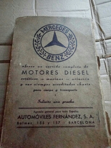 Antiguo Libro Manual Todo Sobre Motores Diesel Año 1935