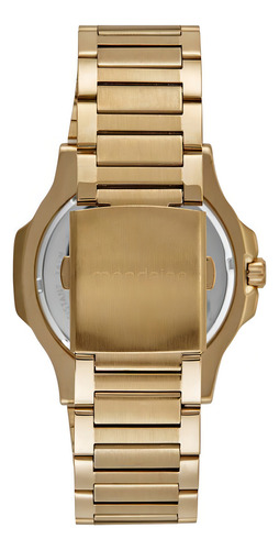 Relógio Mondaine Masculino 32568gpmvde1 Casual Dourado 45mm