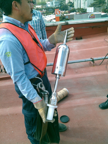 Kit Pararrayos Punta Ionizante 158m Cobertura De Protección